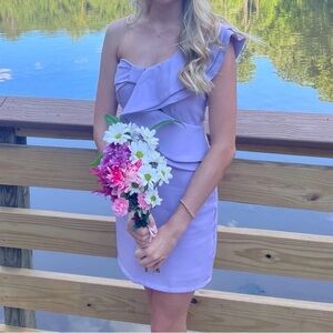 Lucy in the sky purple dress